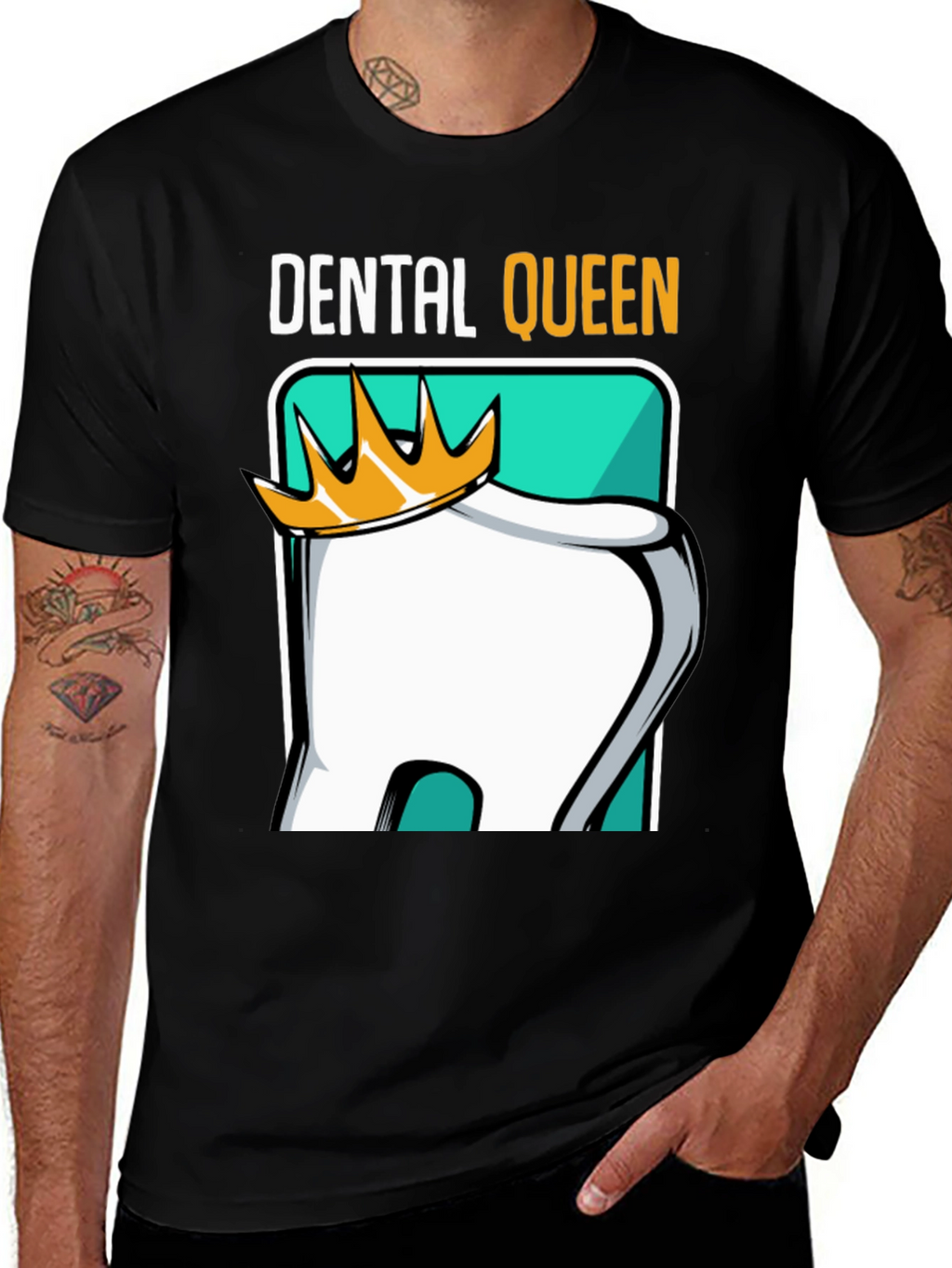 Dental Queen T-Shirt - Dentist Humor Tee
