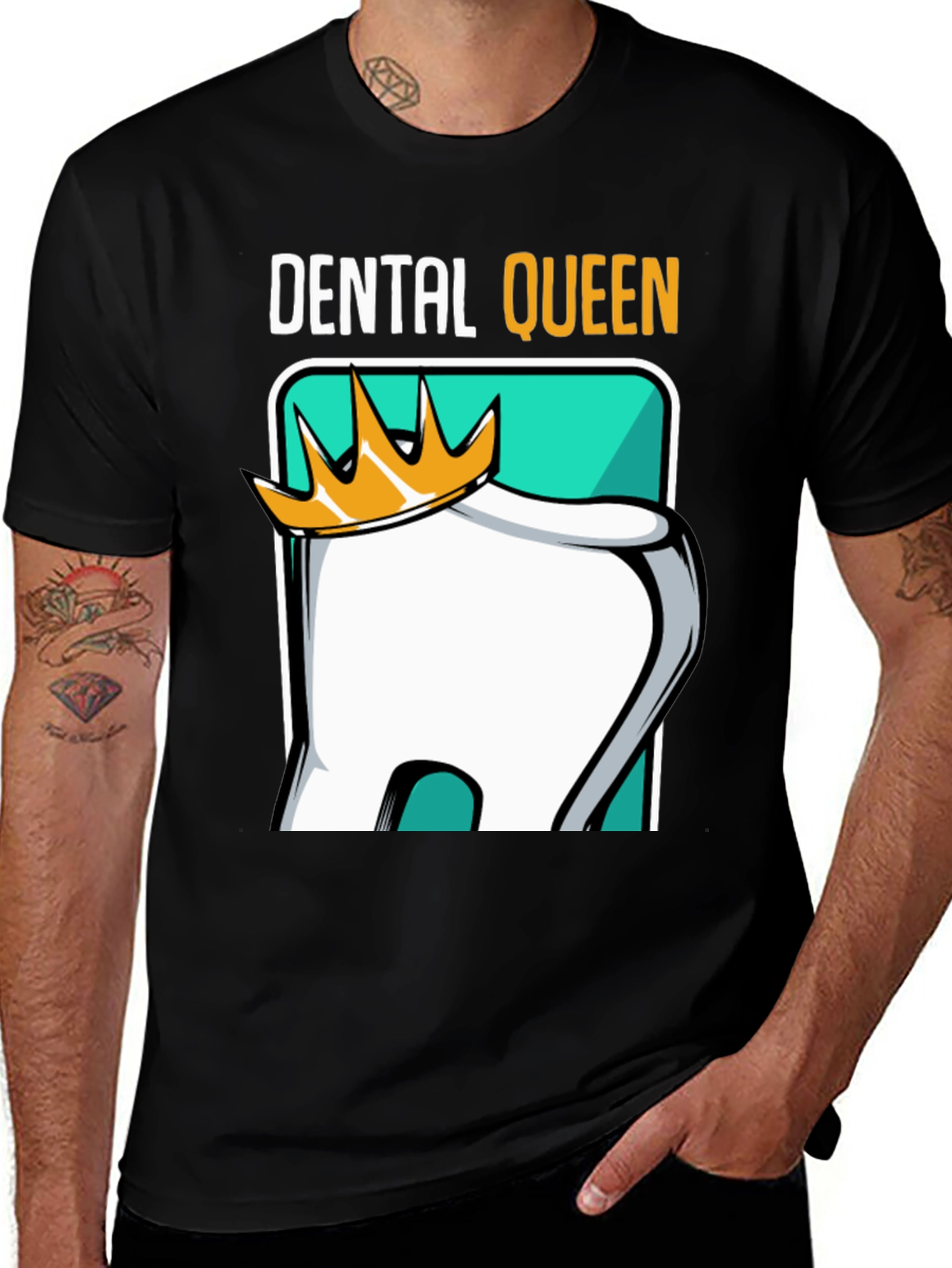 Dental Queen T-Shirt - Dentist Humor Tee