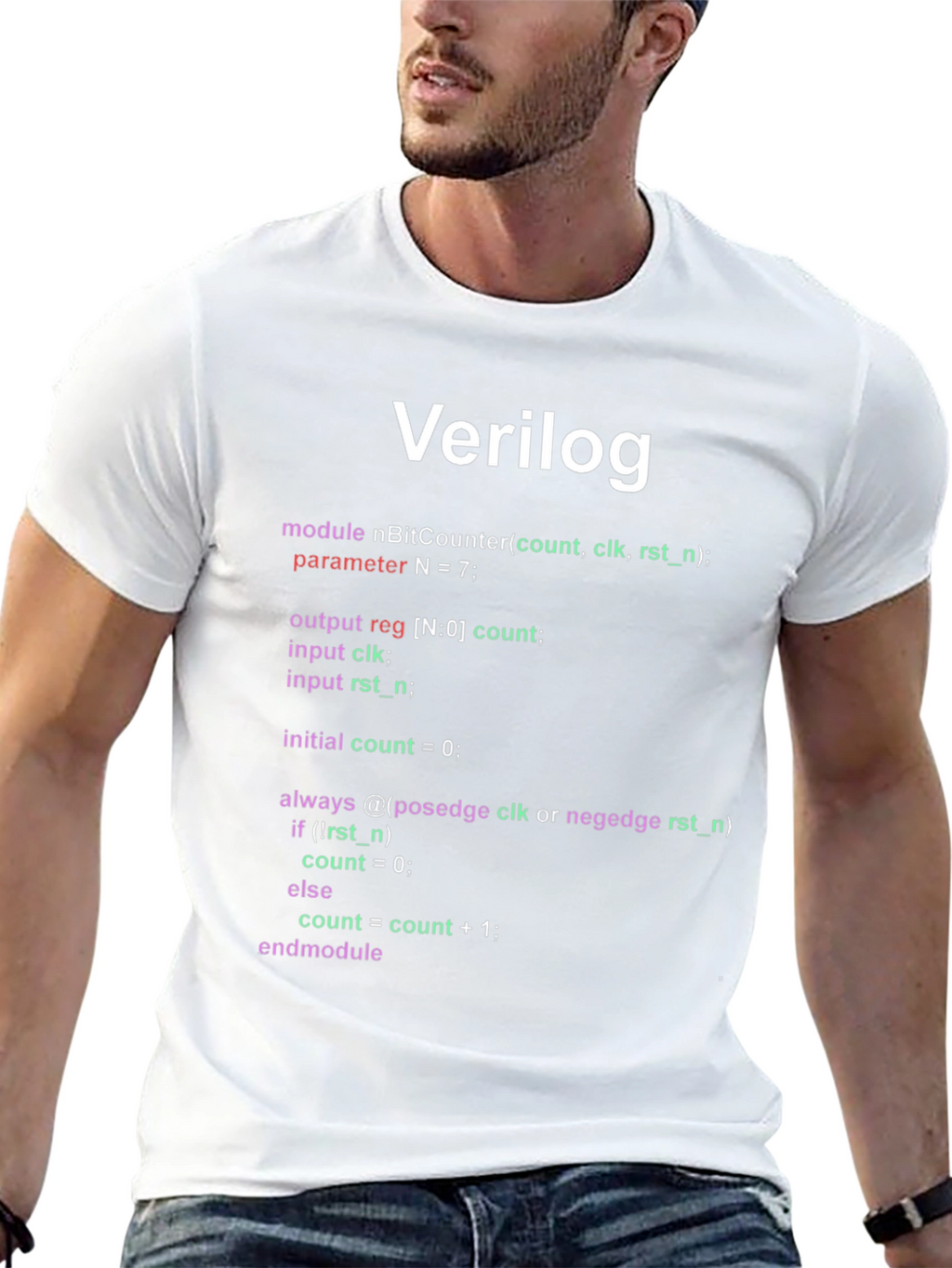 Verilog Code T-Shirt - Programmer Gift