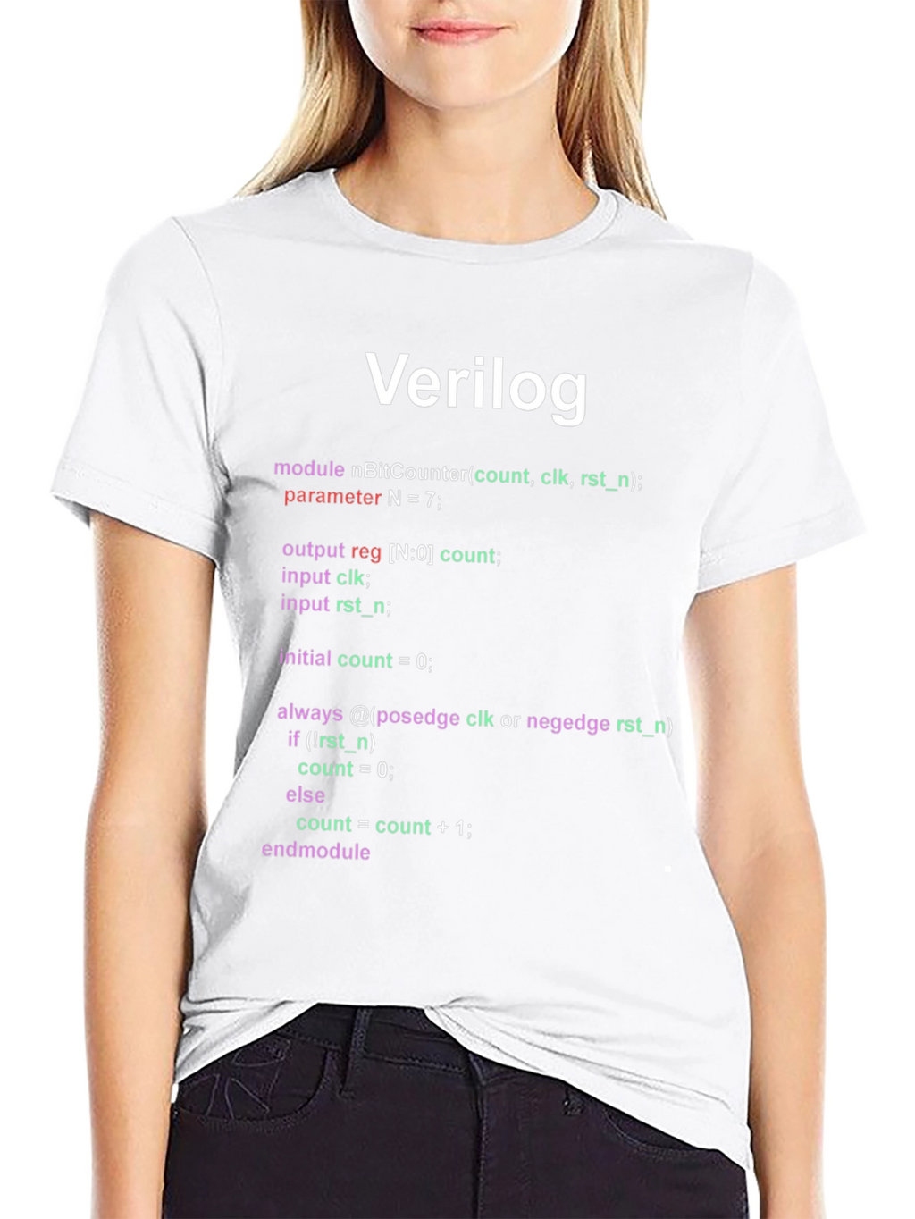 Verilog Code T-Shirt - Programmer Gift