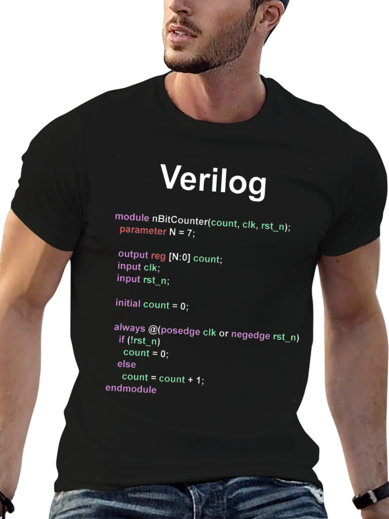 Verilog Code T-Shirt - Programmer Gift