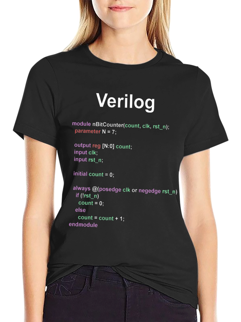 Verilog Code T-Shirt - Programmer Gift