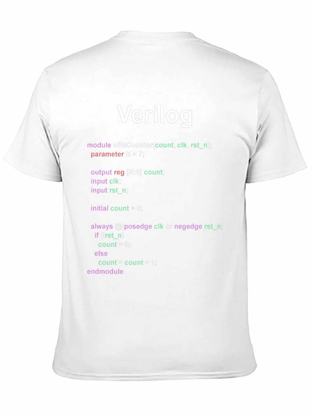 Verilog Code T-Shirt - Programmer Gift