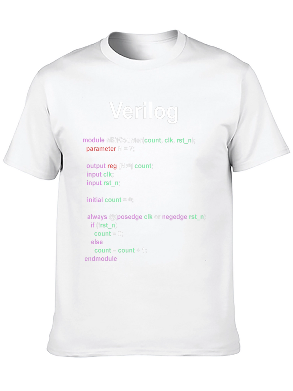 Verilog Code T-Shirt - Programmer Gift