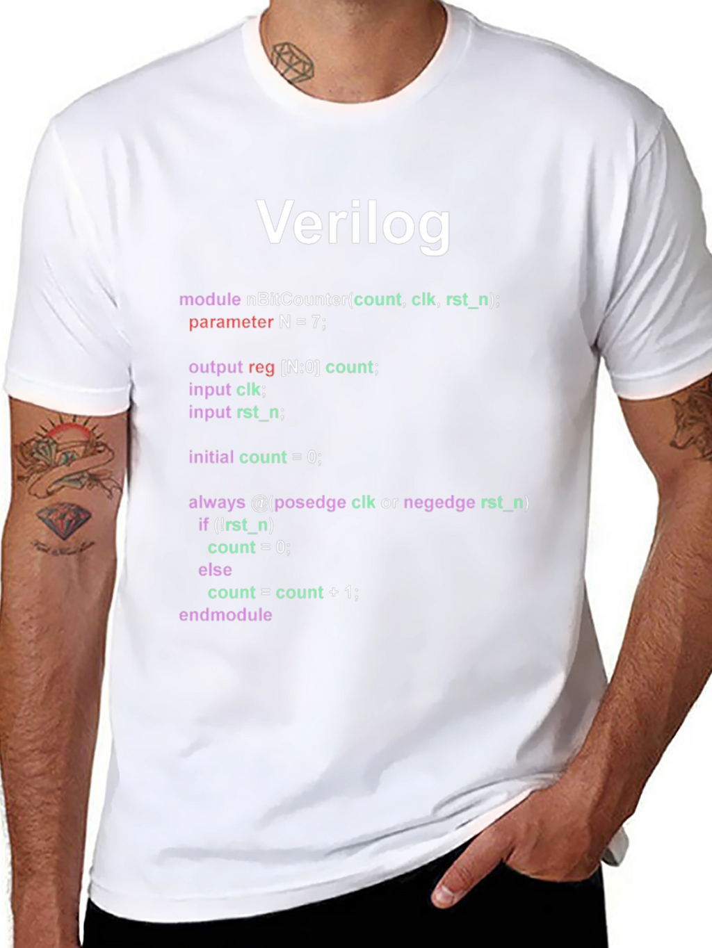 Verilog Code T-Shirt - Programmer Gift