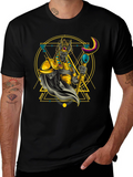 Anubis Graphic Tee - Egyptian God T-Shirt