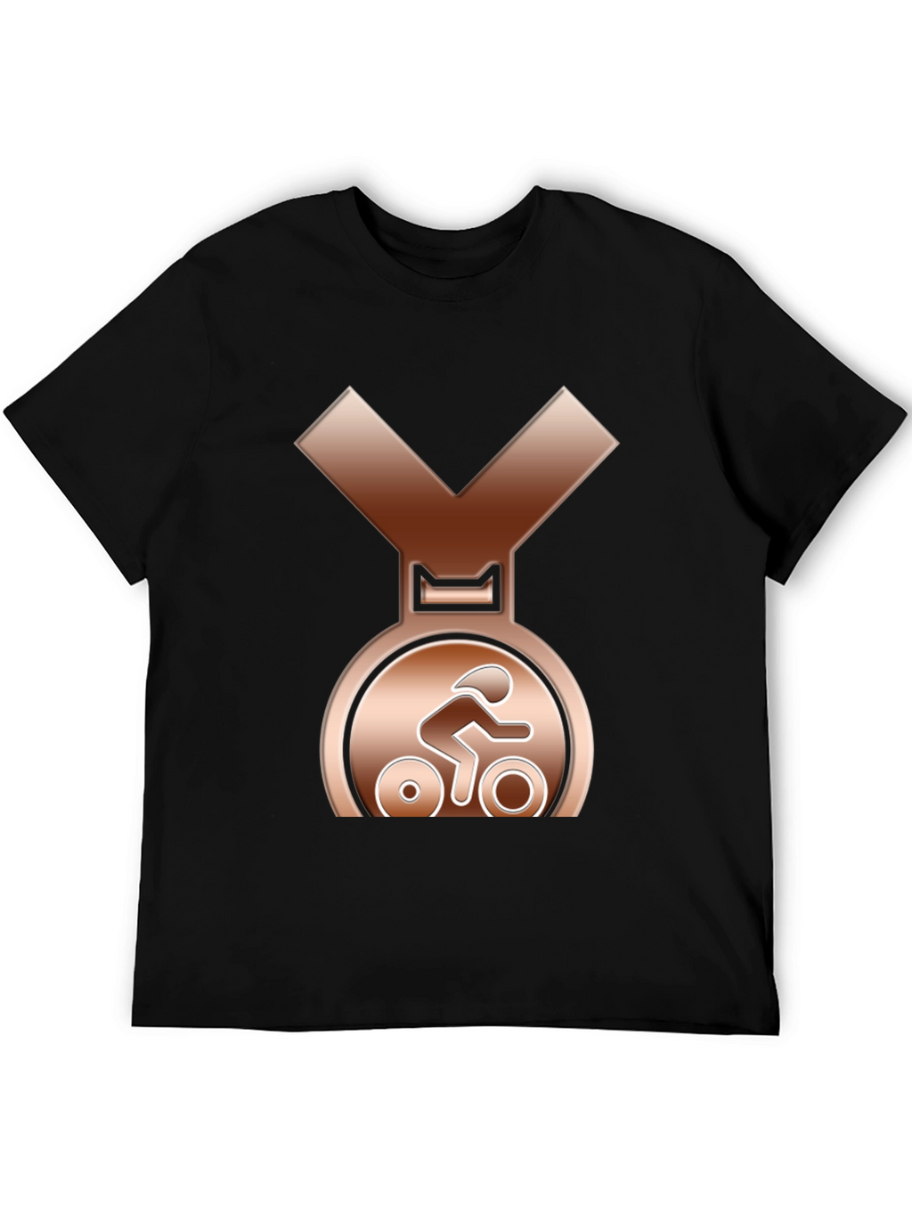 Bronze Cycling Medal T-Shirt