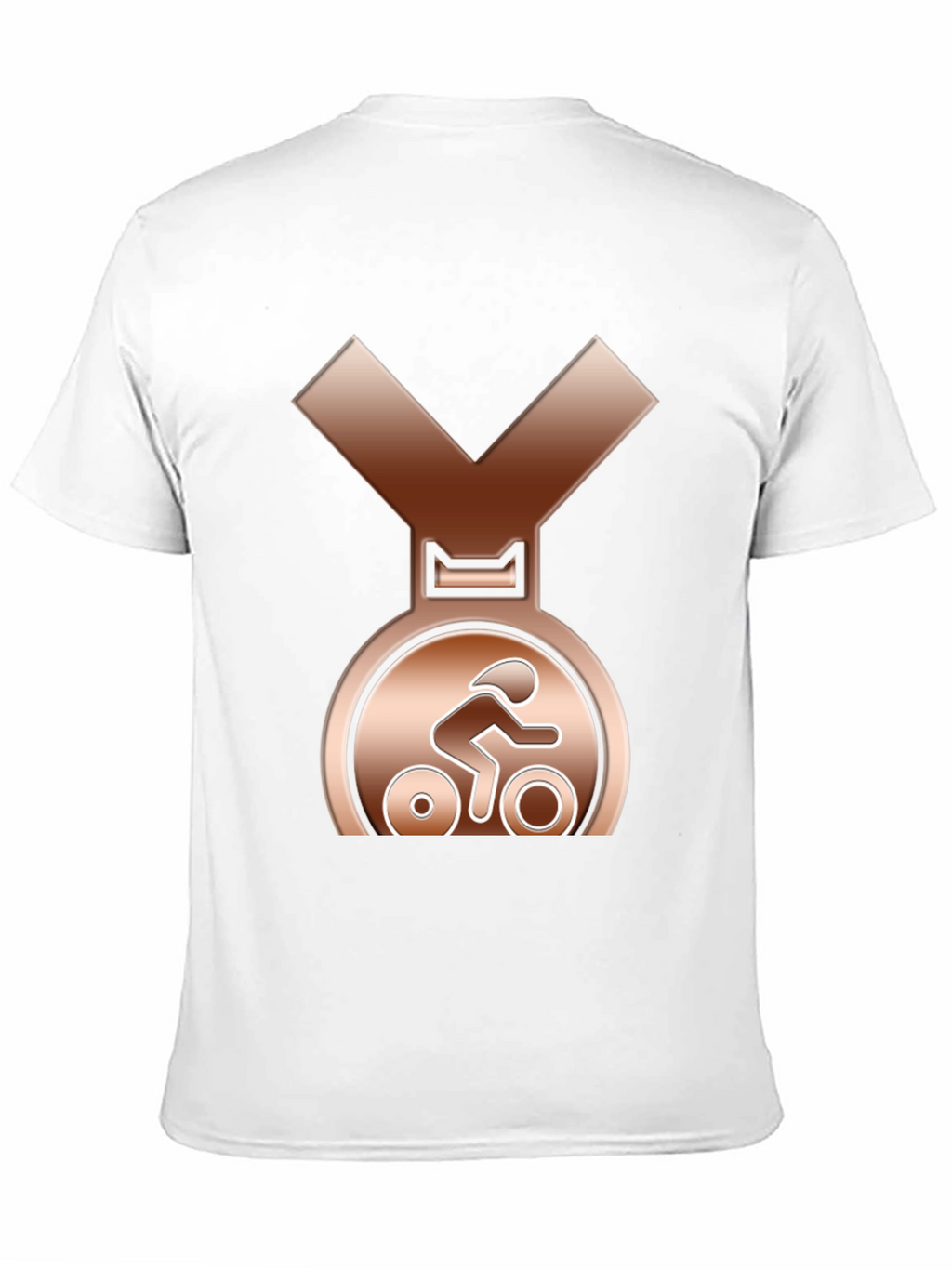 Bronze Cycling Medal T-Shirt