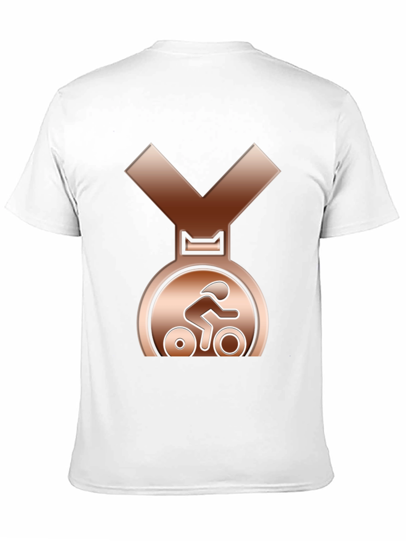 Bronze Cycling Medal T-Shirt