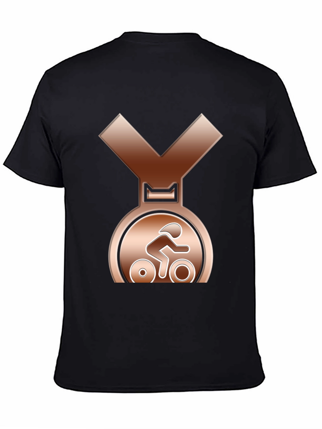 Bronze Cycling Medal T-Shirt