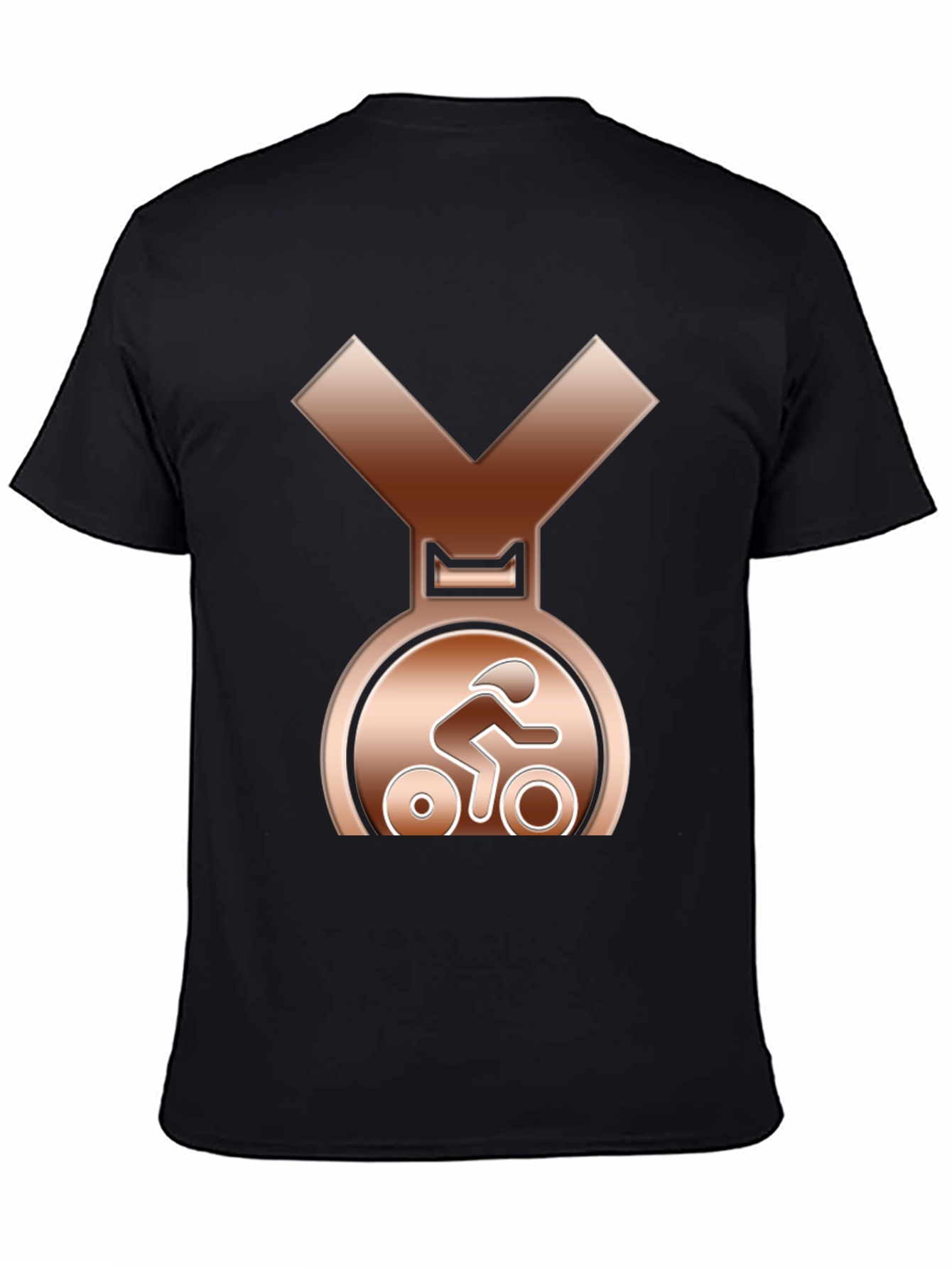 Bronze Cycling Medal T-Shirt