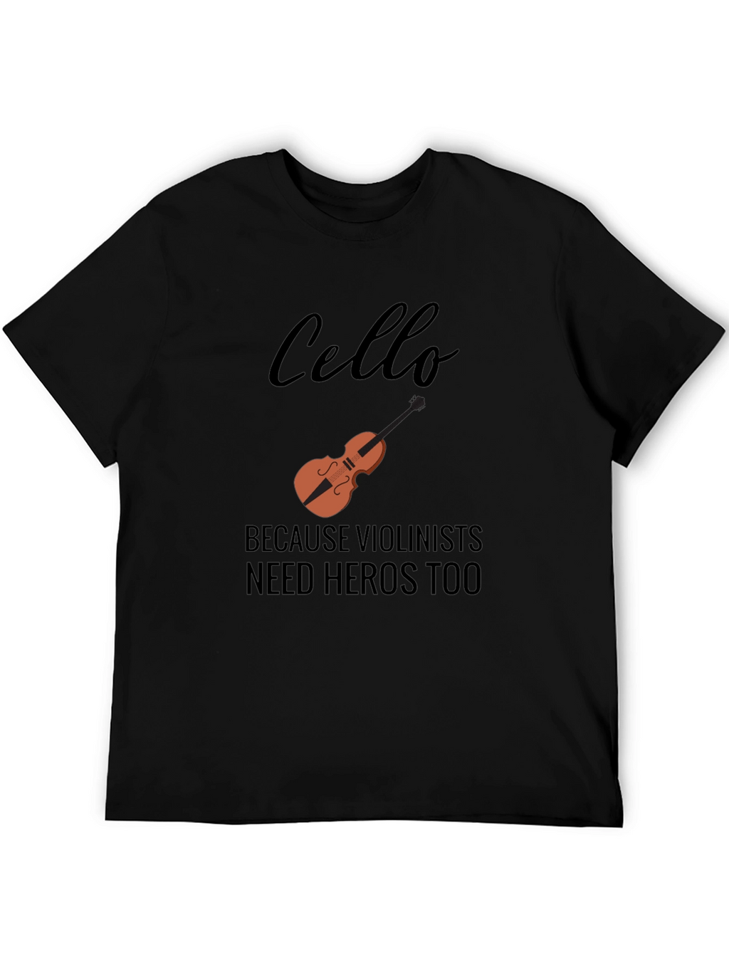 Cello Hero Tee - Music Lovers Gift