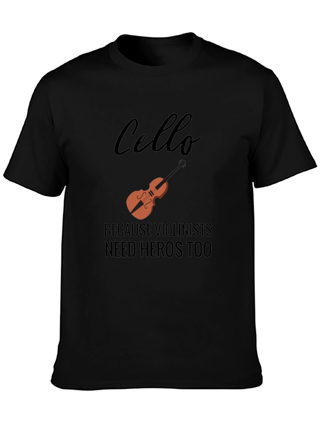Cello Hero Tee - Music Lovers Gift