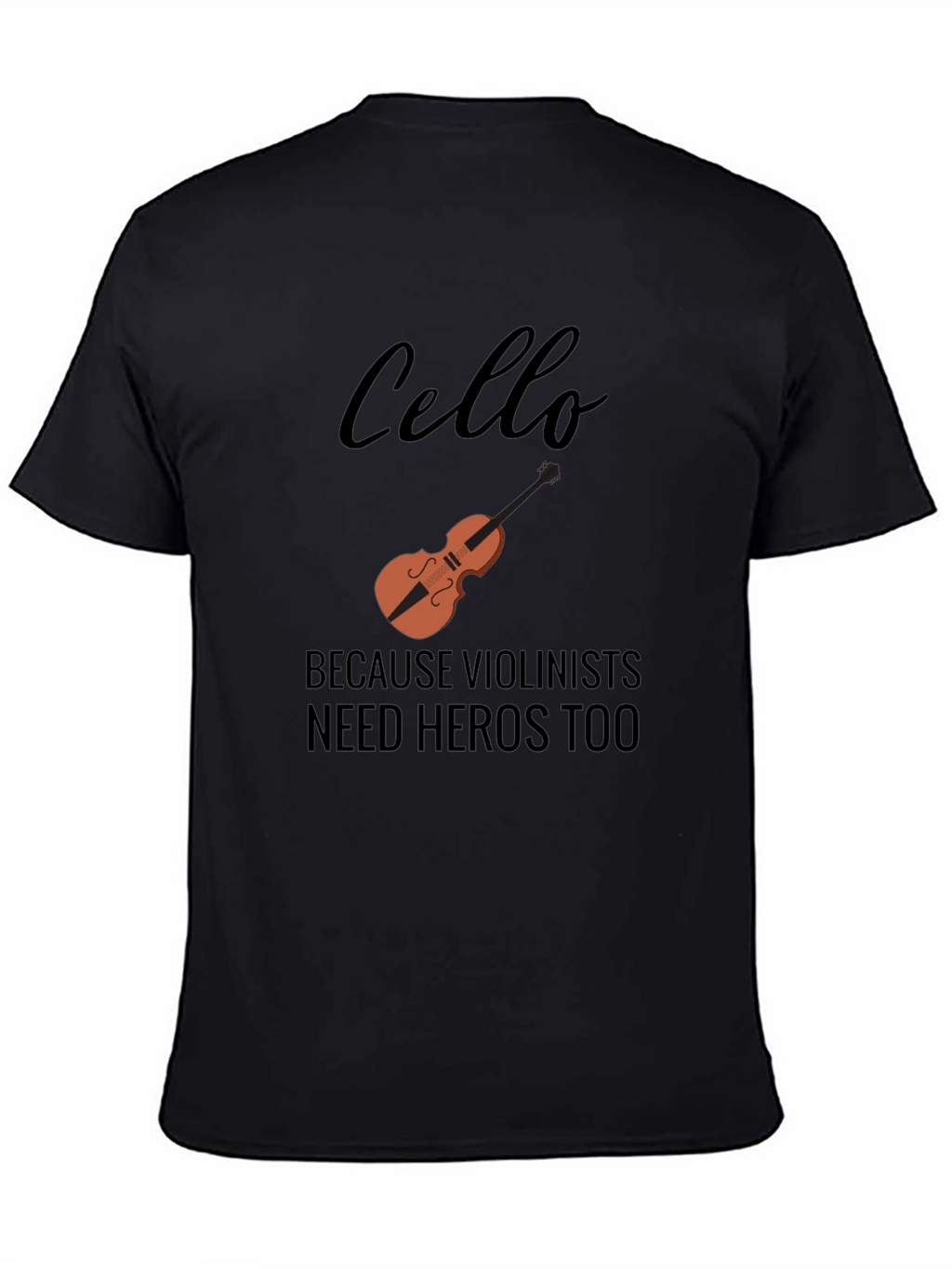 Cello Hero Tee - Music Lovers Gift
