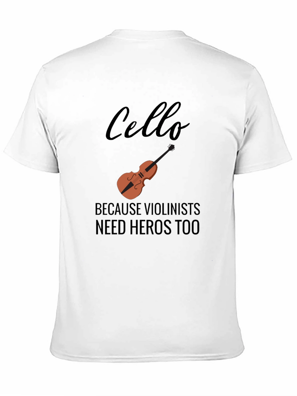 Cello Hero Tee - Music Lovers Gift