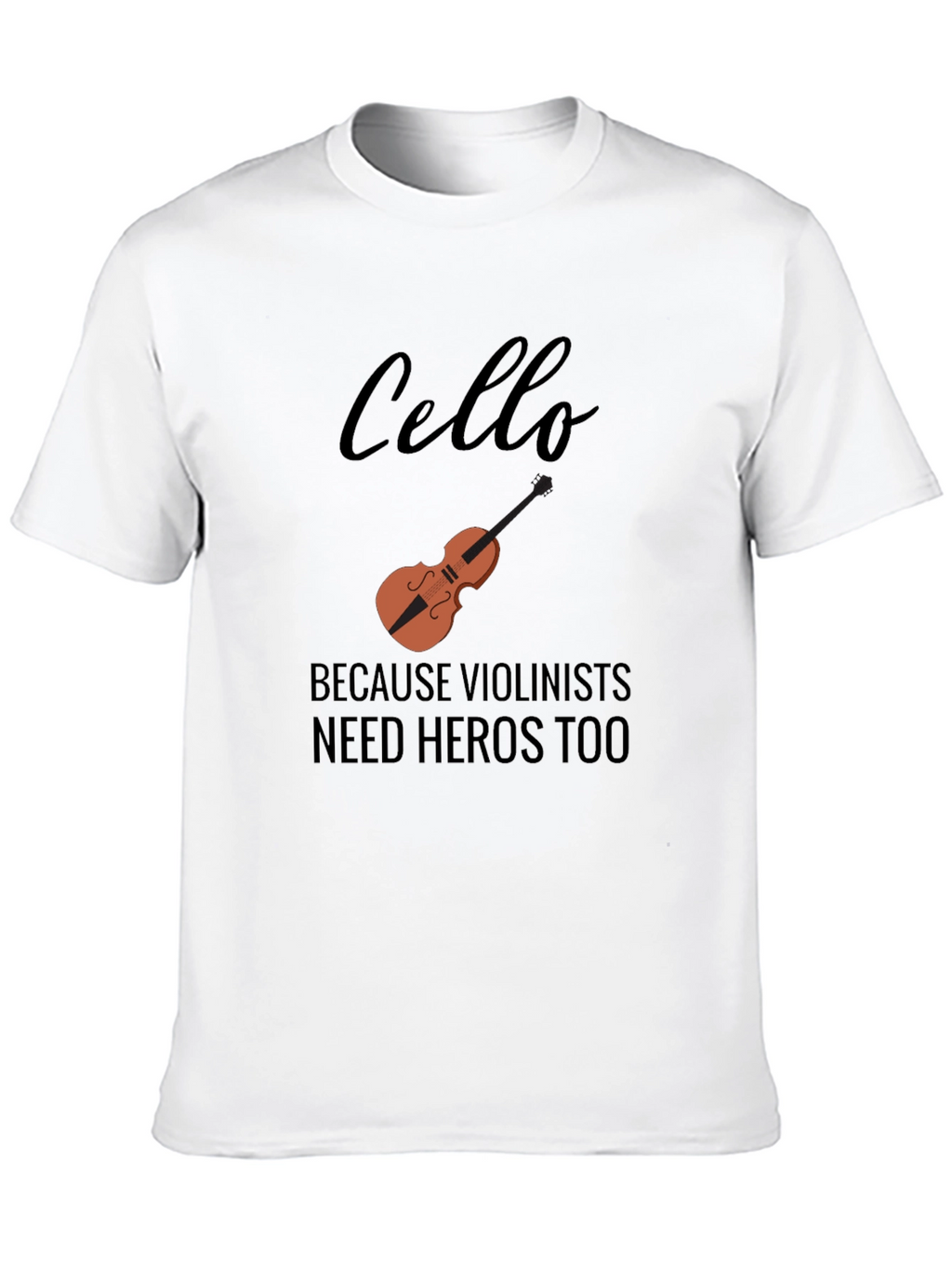 Cello Hero Tee - Music Lovers Gift