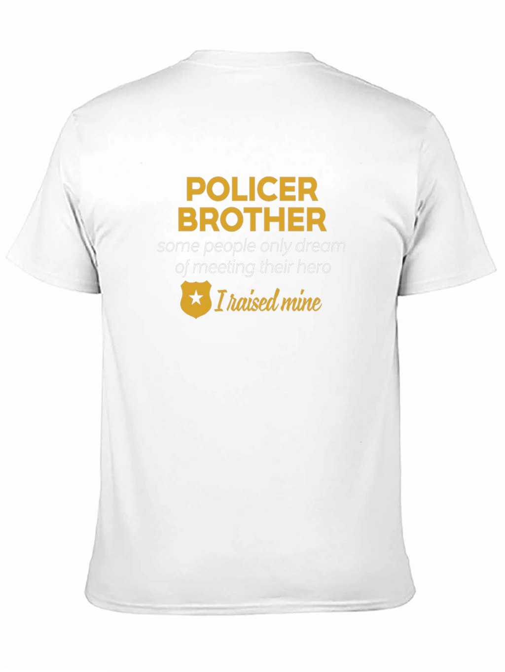 Policer Brother T-Shirt - Hero Tribute Tee