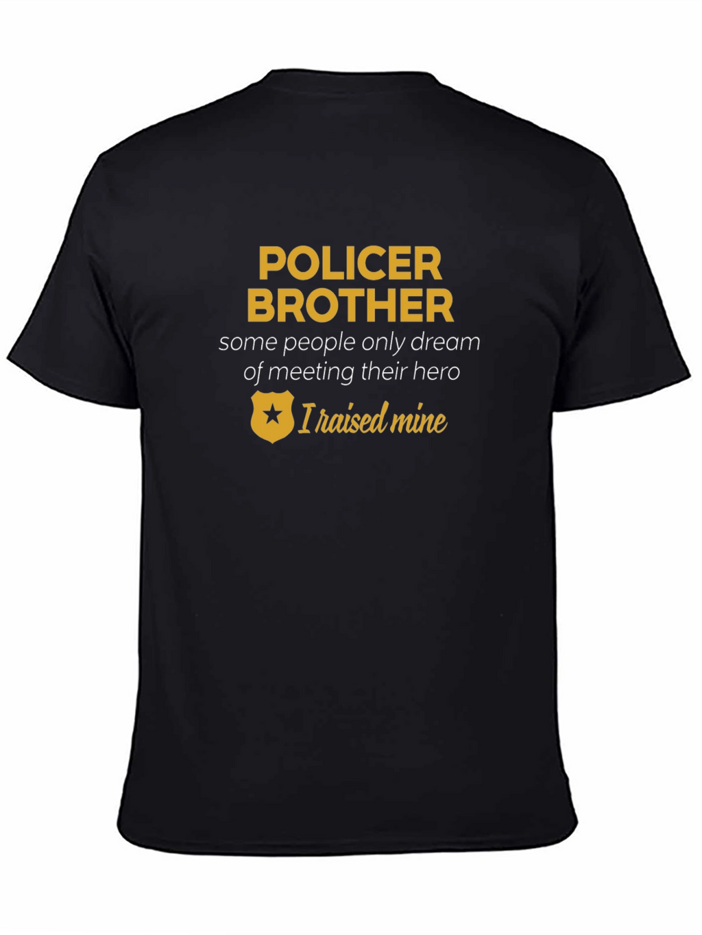 Policer Brother T-Shirt - Hero Tribute Tee
