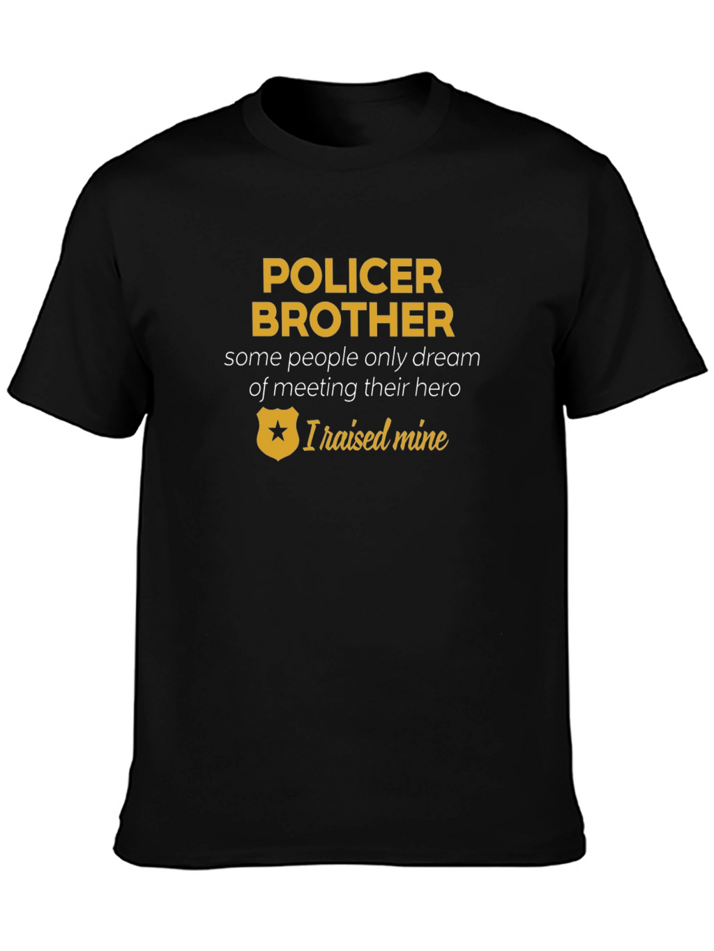 Policer Brother T-Shirt - Hero Tribute Tee