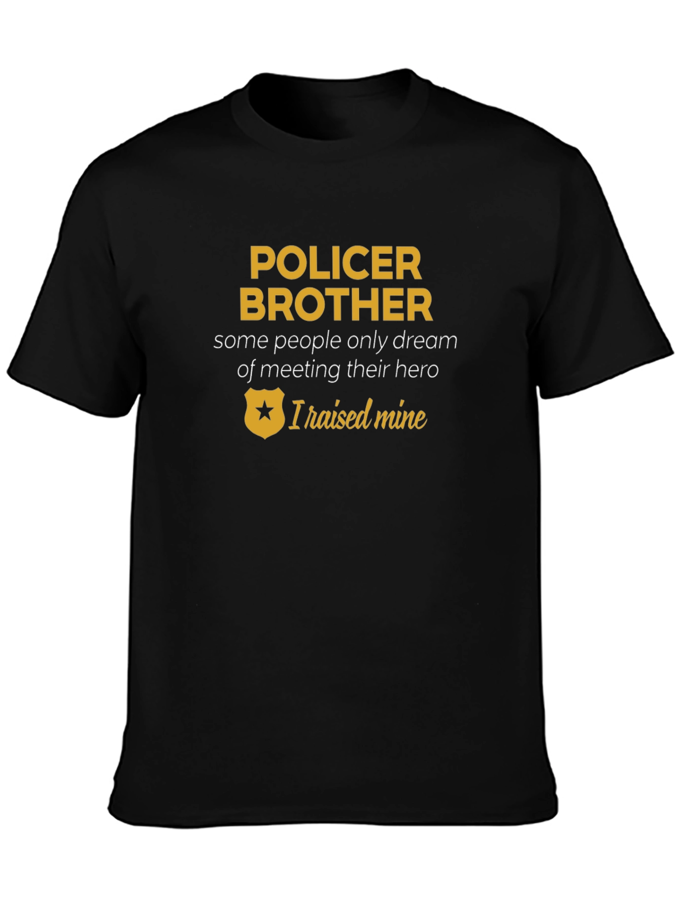 Policer Brother T-Shirt - Hero Tribute Tee