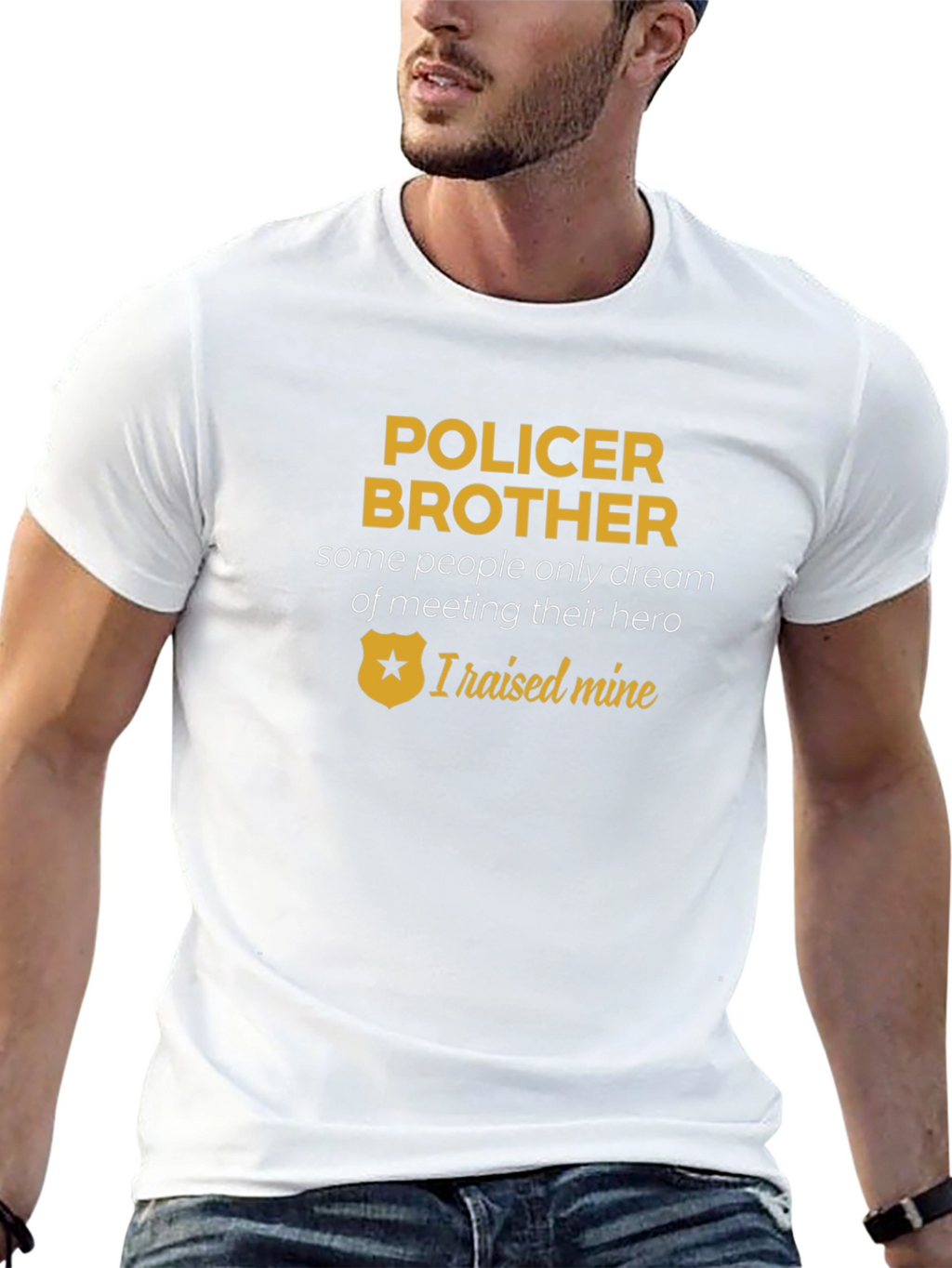Policer Brother T-Shirt - Hero Tribute Tee