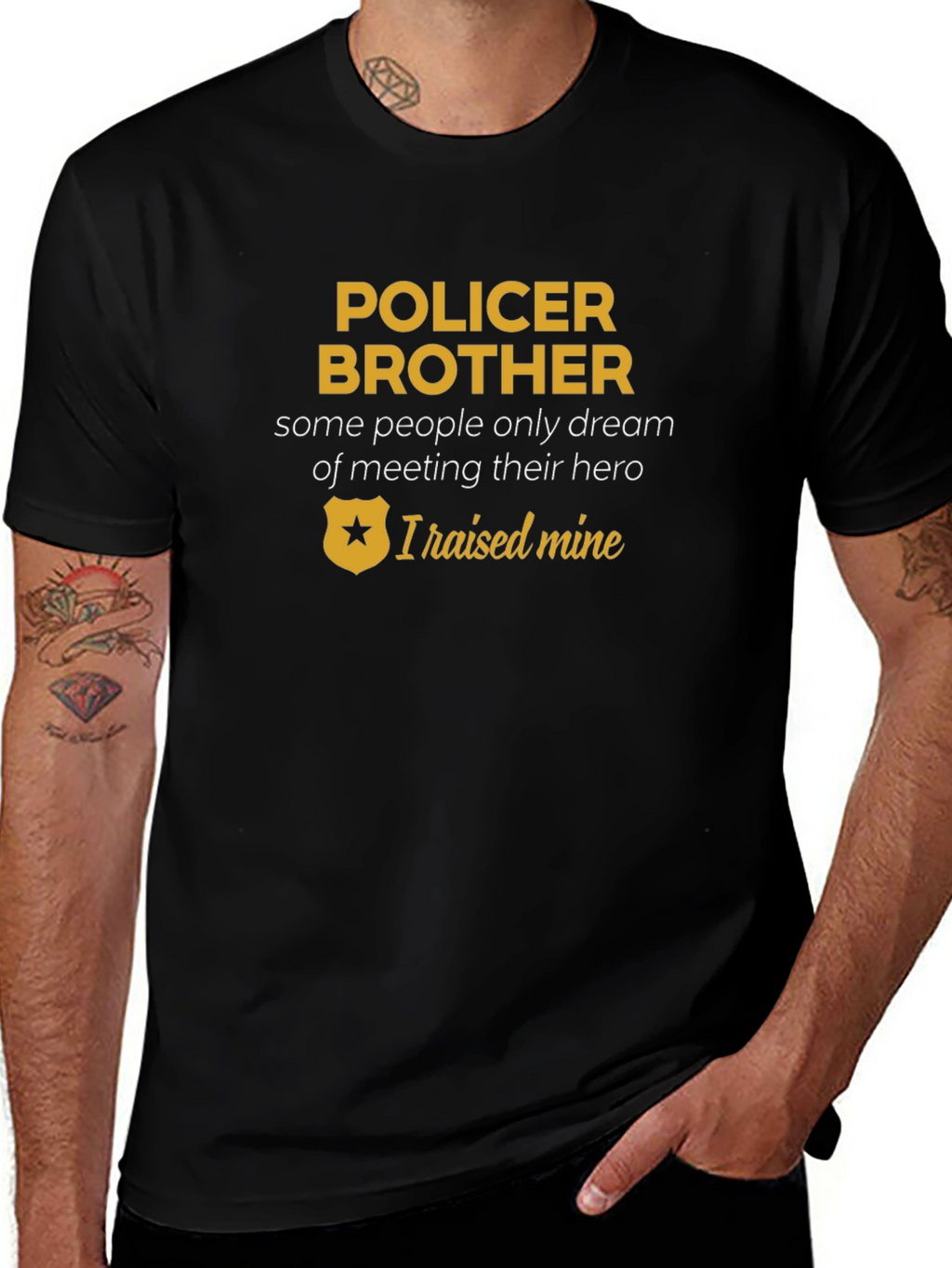 Policer Brother T-Shirt - Hero Tribute Tee