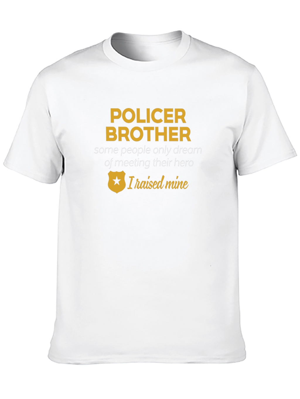 Policer Brother T-Shirt - Hero Tribute Tee