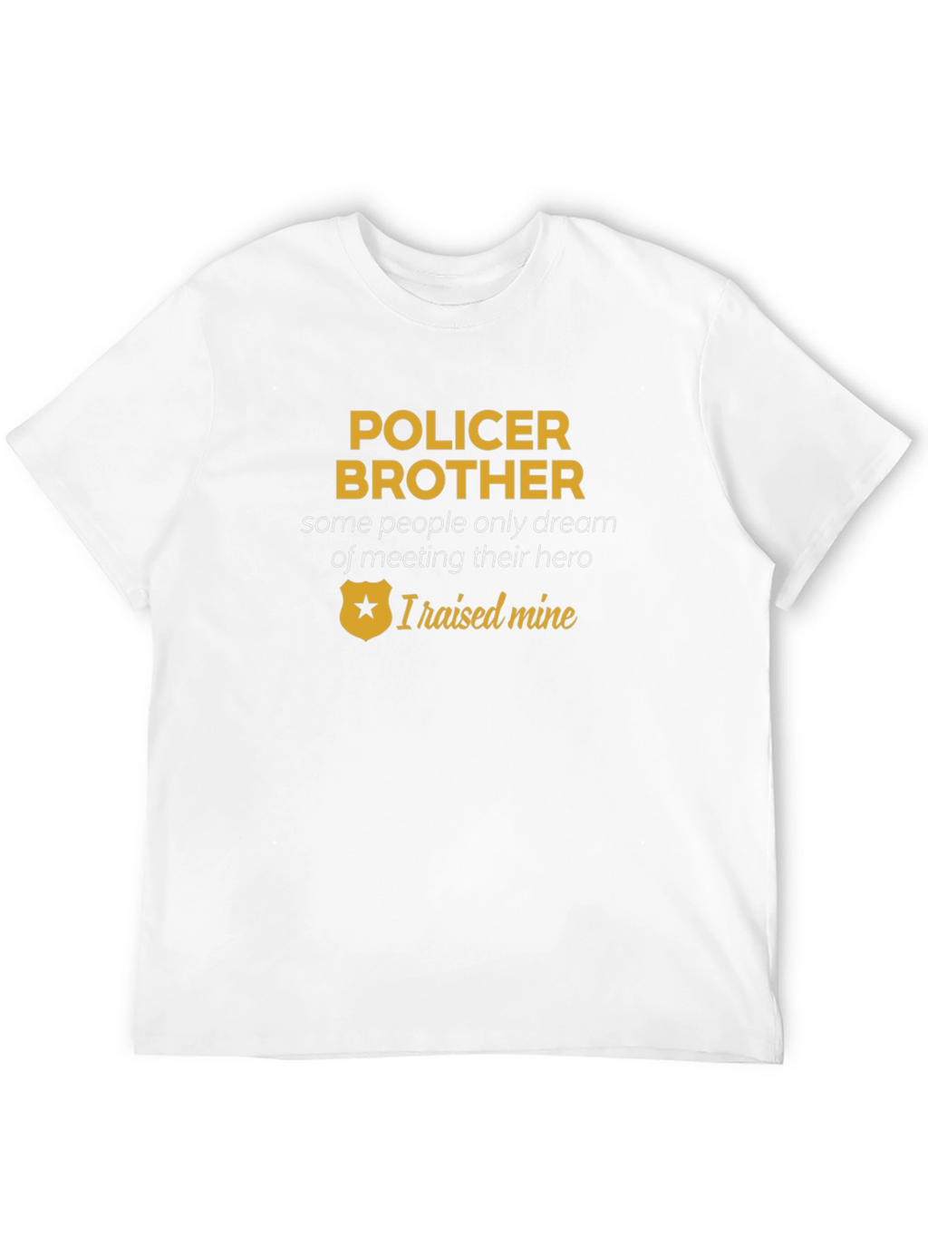 Policer Brother T-Shirt - Hero Tribute Tee