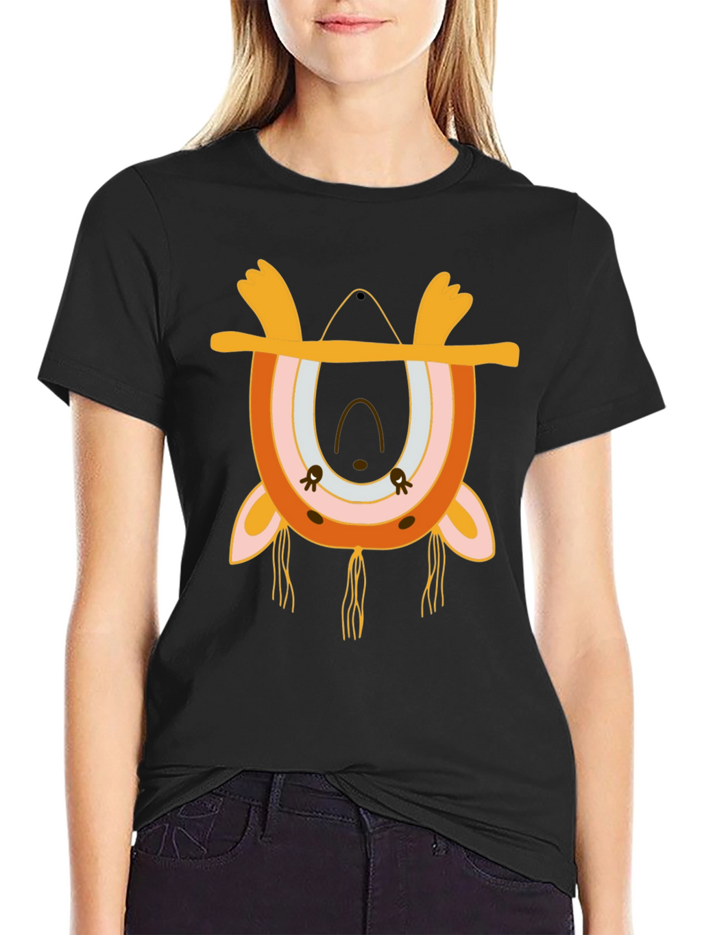 Boho Rainbow Animal Graphic Tee