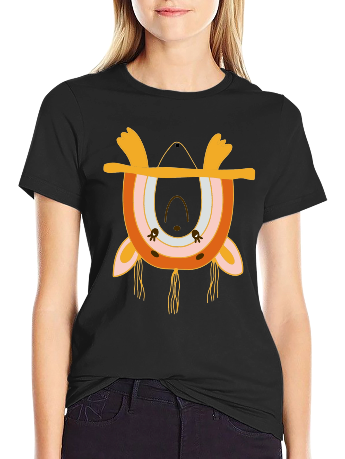 Boho Rainbow Animal Graphic Tee