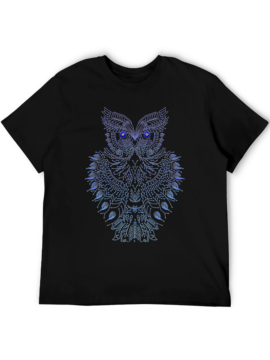 Cool Tech Owl Graphic Tee