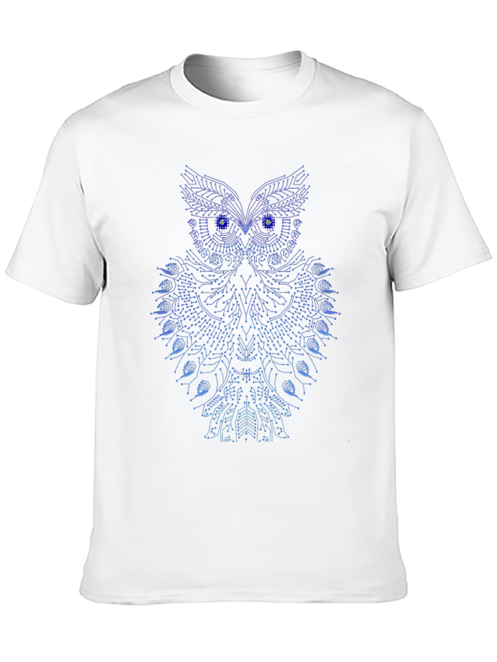 Cool Tech Owl Graphic Tee