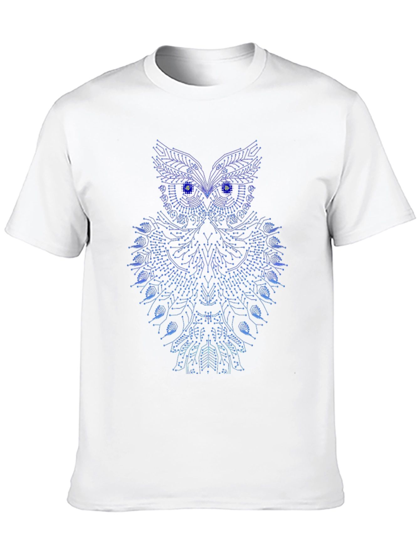 Cool Tech Owl Graphic Tee