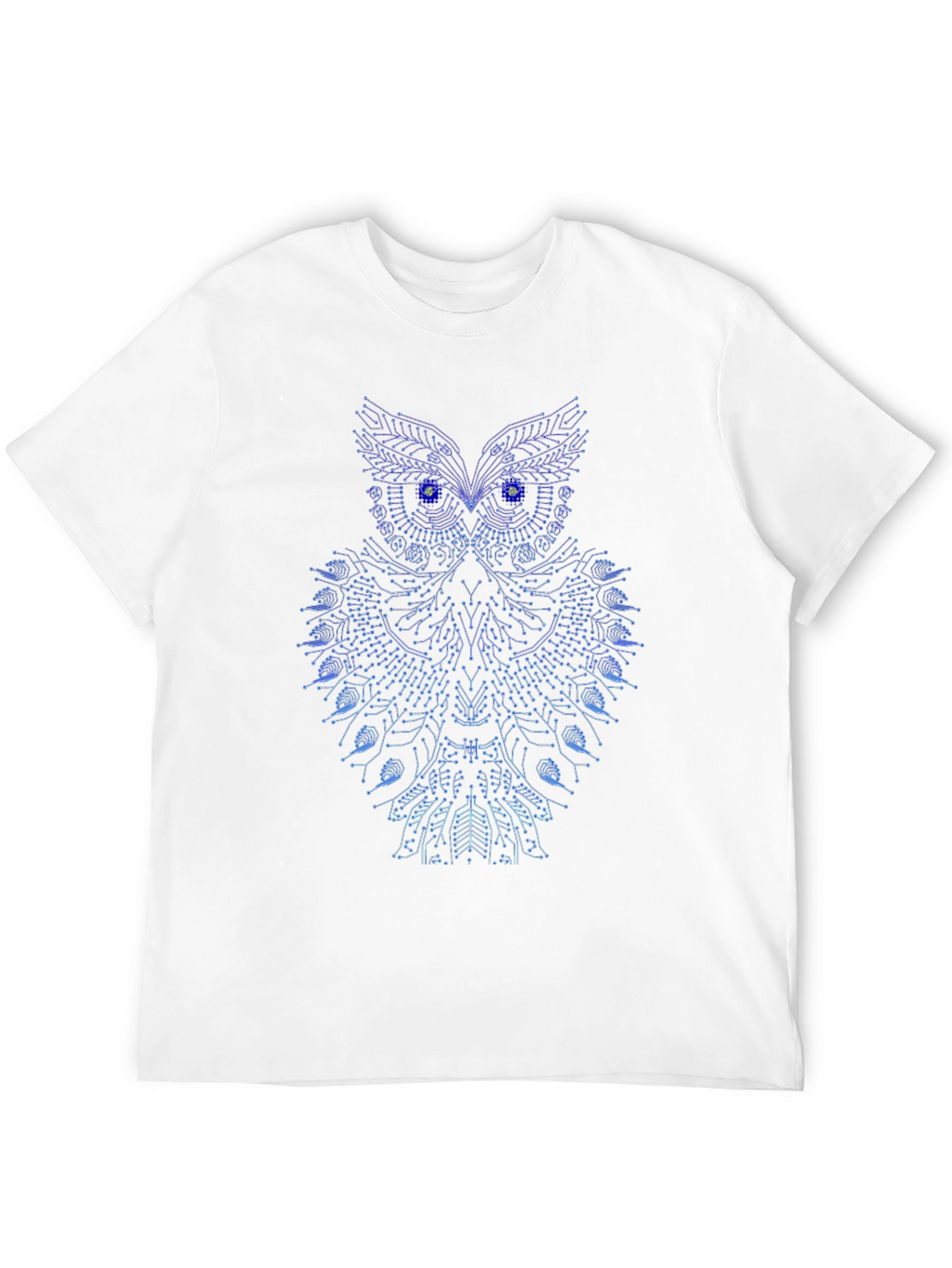 Cool Tech Owl Graphic Tee