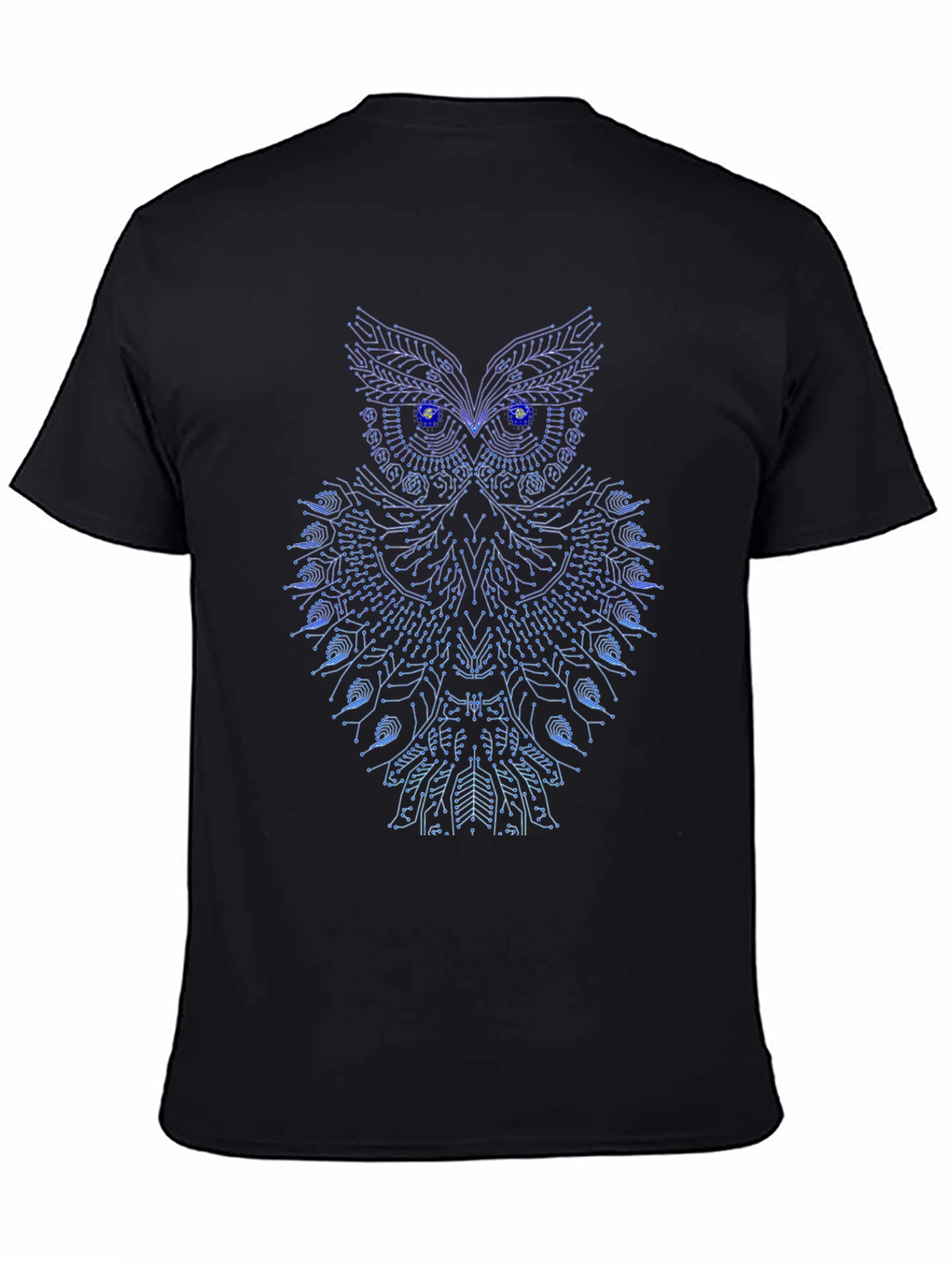 Cool Tech Owl Graphic Tee
