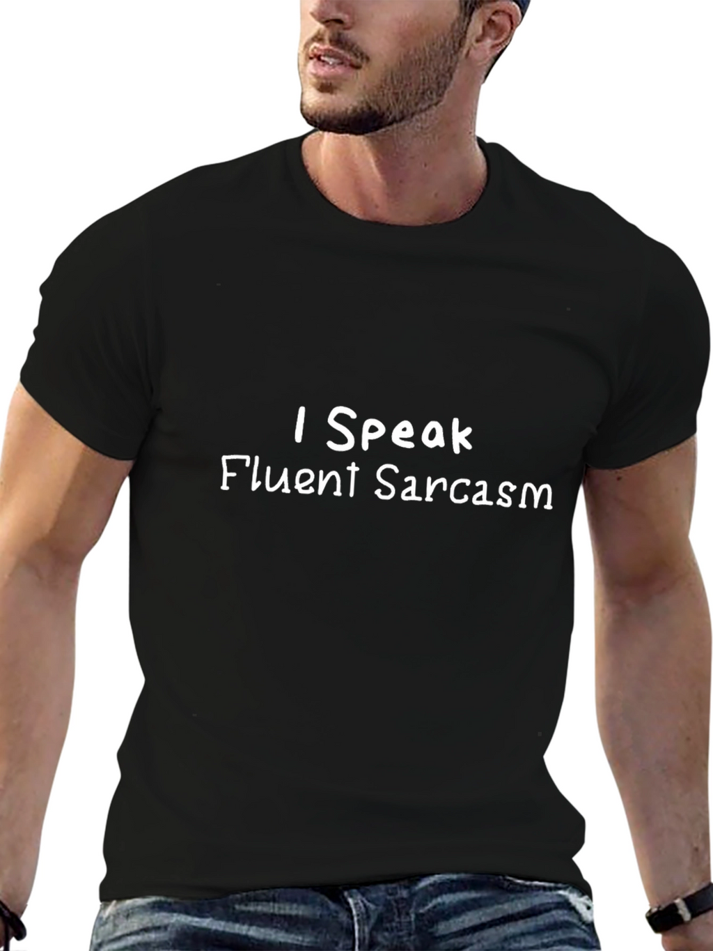 Funny Sarcasm T-Shirt - I Speak Fluent Sarcasm Tee