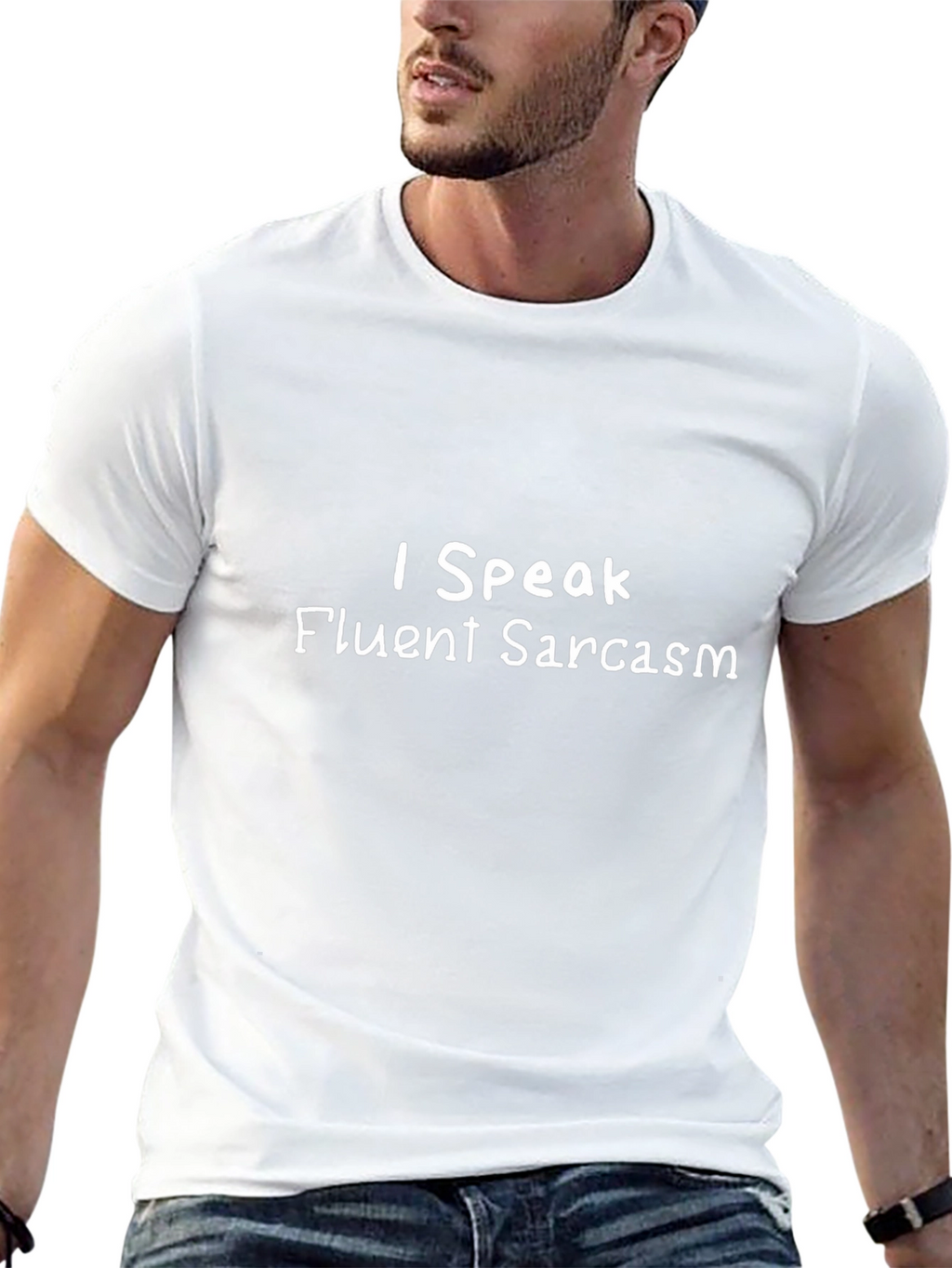 Funny Sarcasm T-Shirt - I Speak Fluent Sarcasm Tee