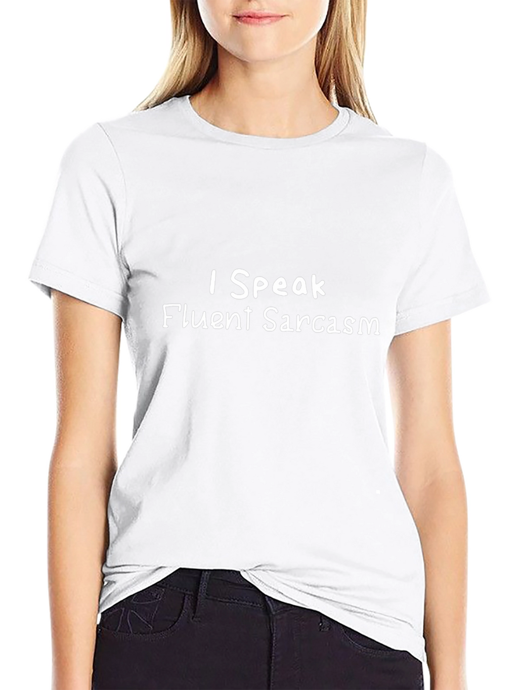 Funny Sarcasm T-Shirt - I Speak Fluent Sarcasm Tee