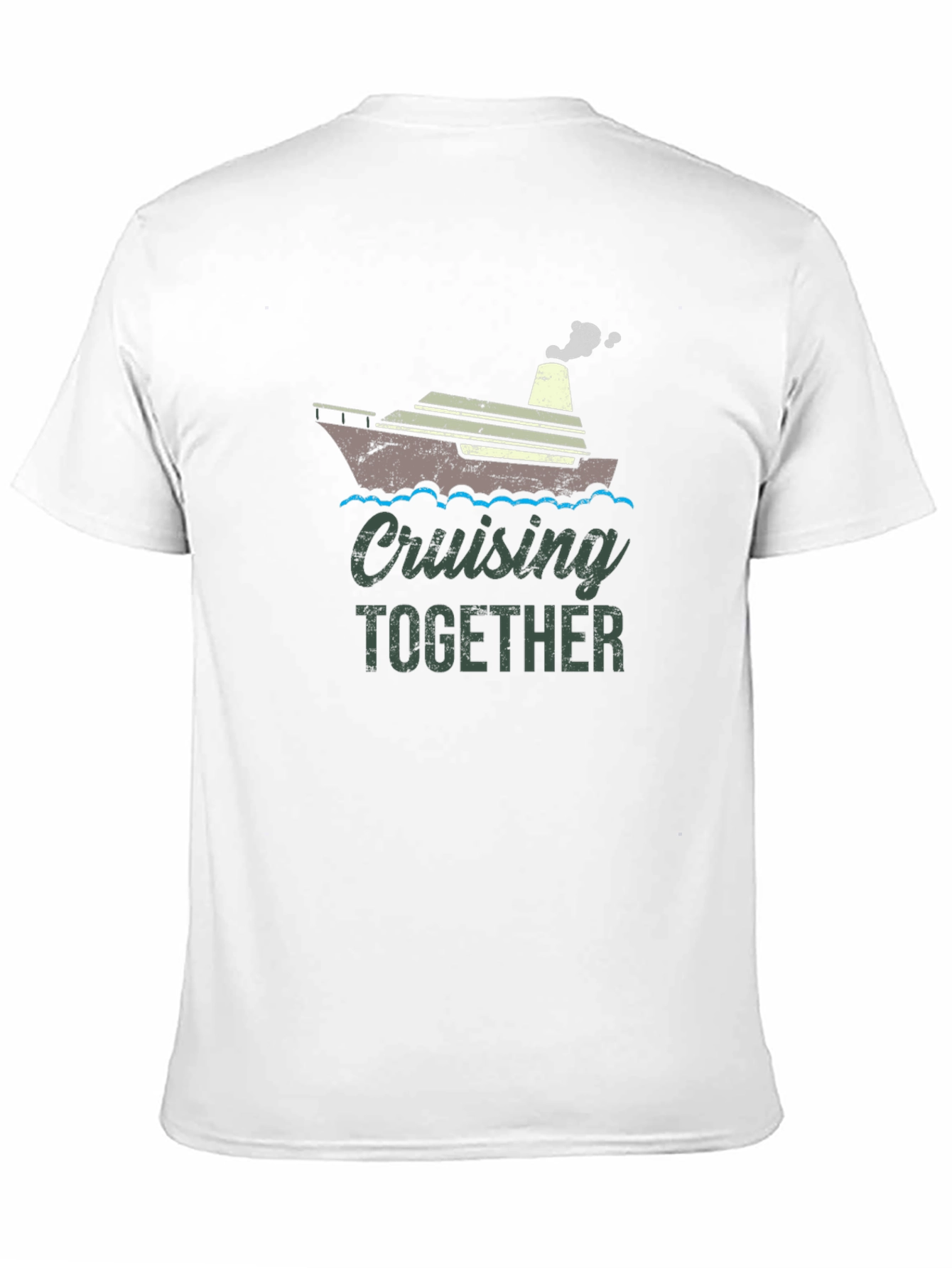 Cruising Together Black Graphic T-Shirt