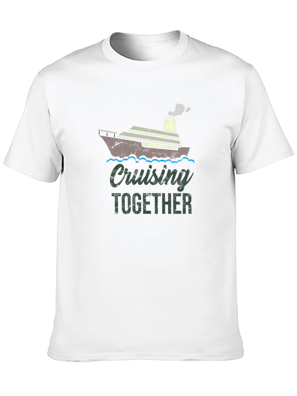 Cruising Together Black Graphic T-Shirt
