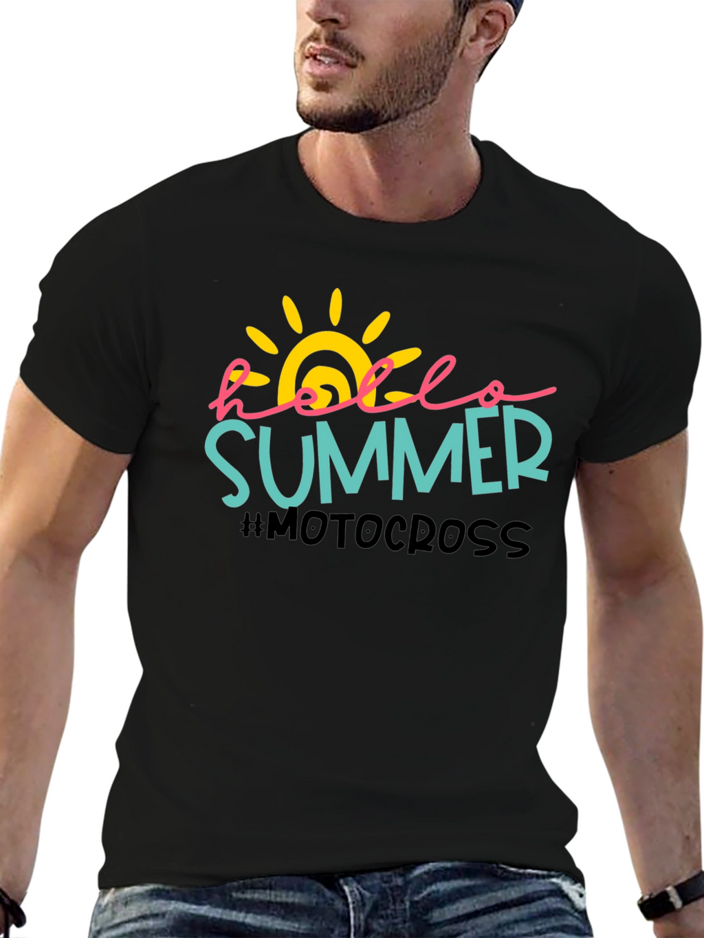 Hello Summer Motocross T-Shirt