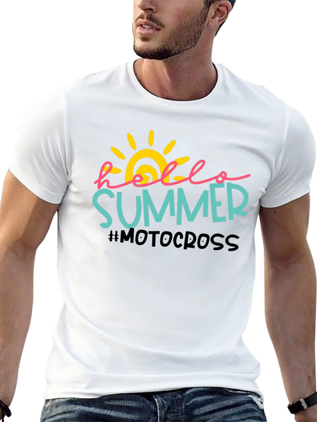 Hello Summer Motocross T-Shirt