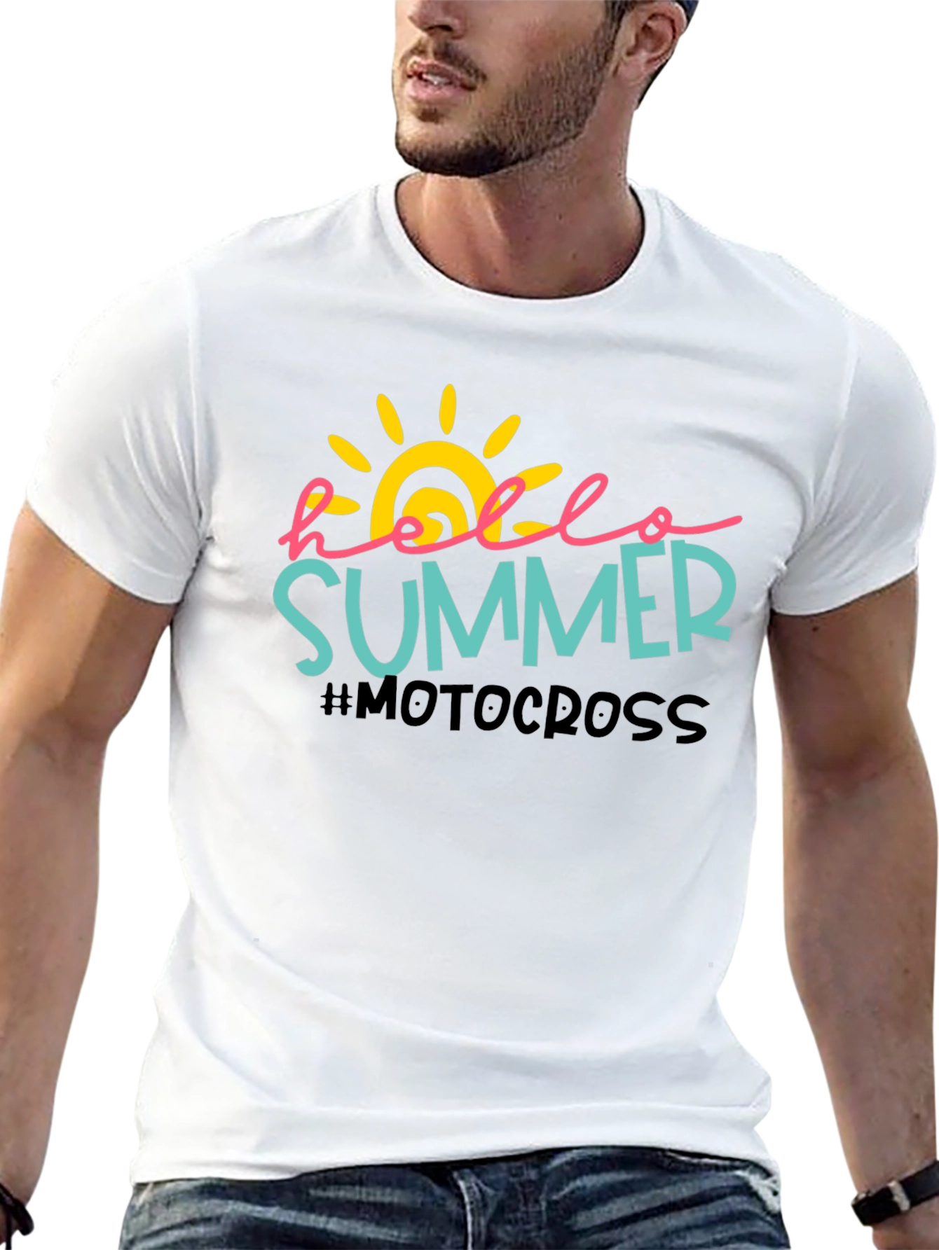 Hello Summer Motocross T-Shirt