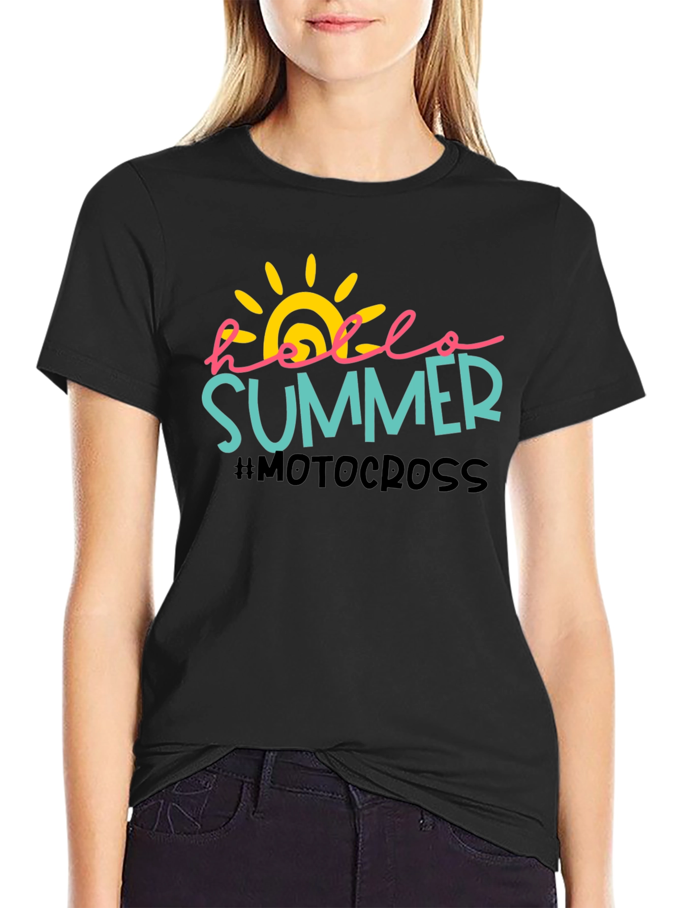 Hello Summer Motocross T-Shirt