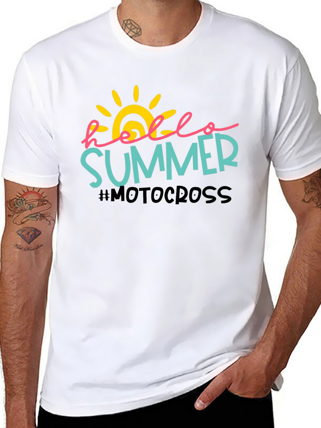 Hello Summer Motocross T-Shirt