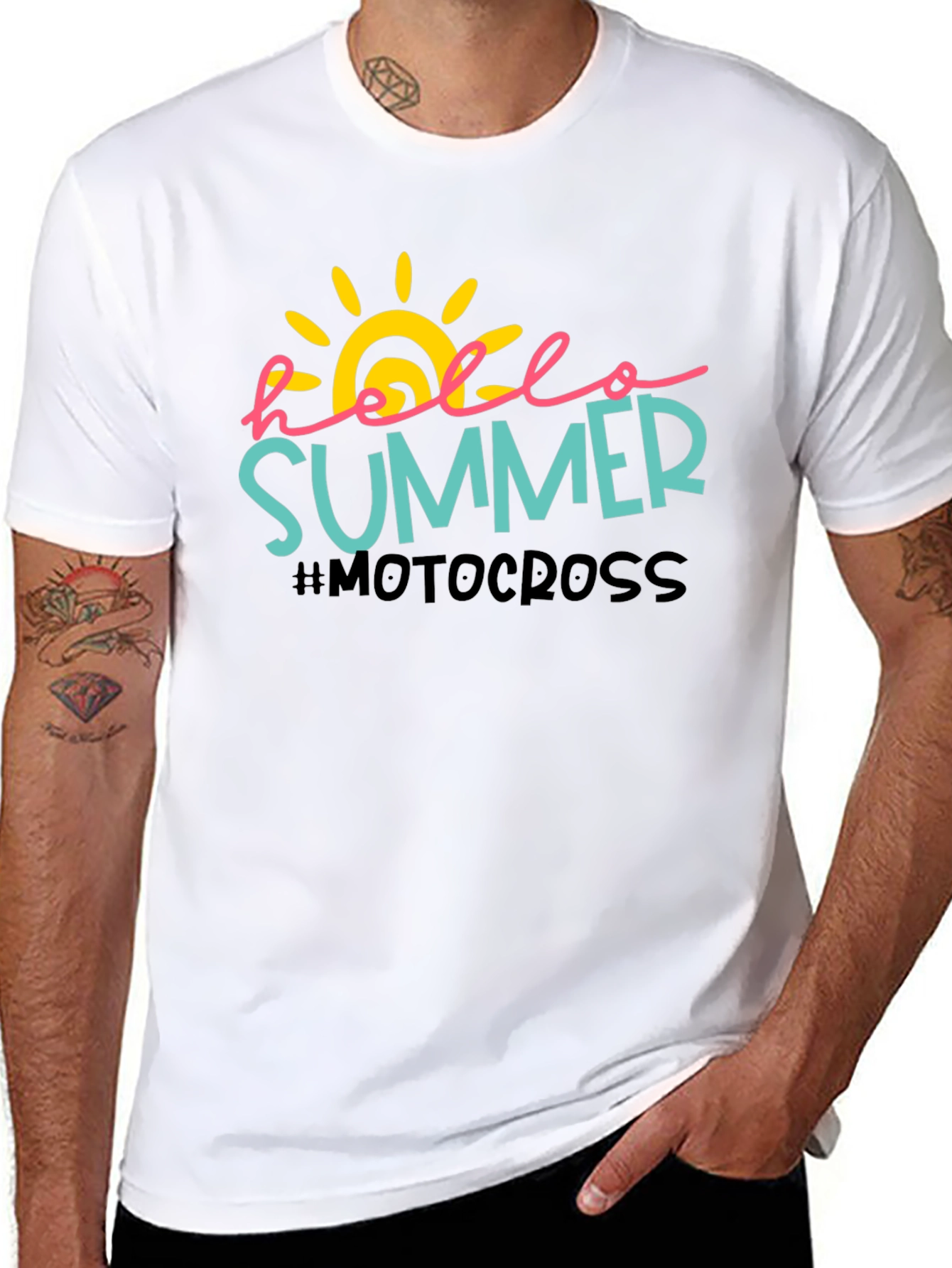 Hello Summer Motocross T-Shirt