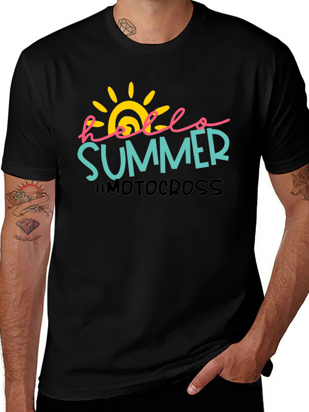 Hello Summer Motocross T-Shirt