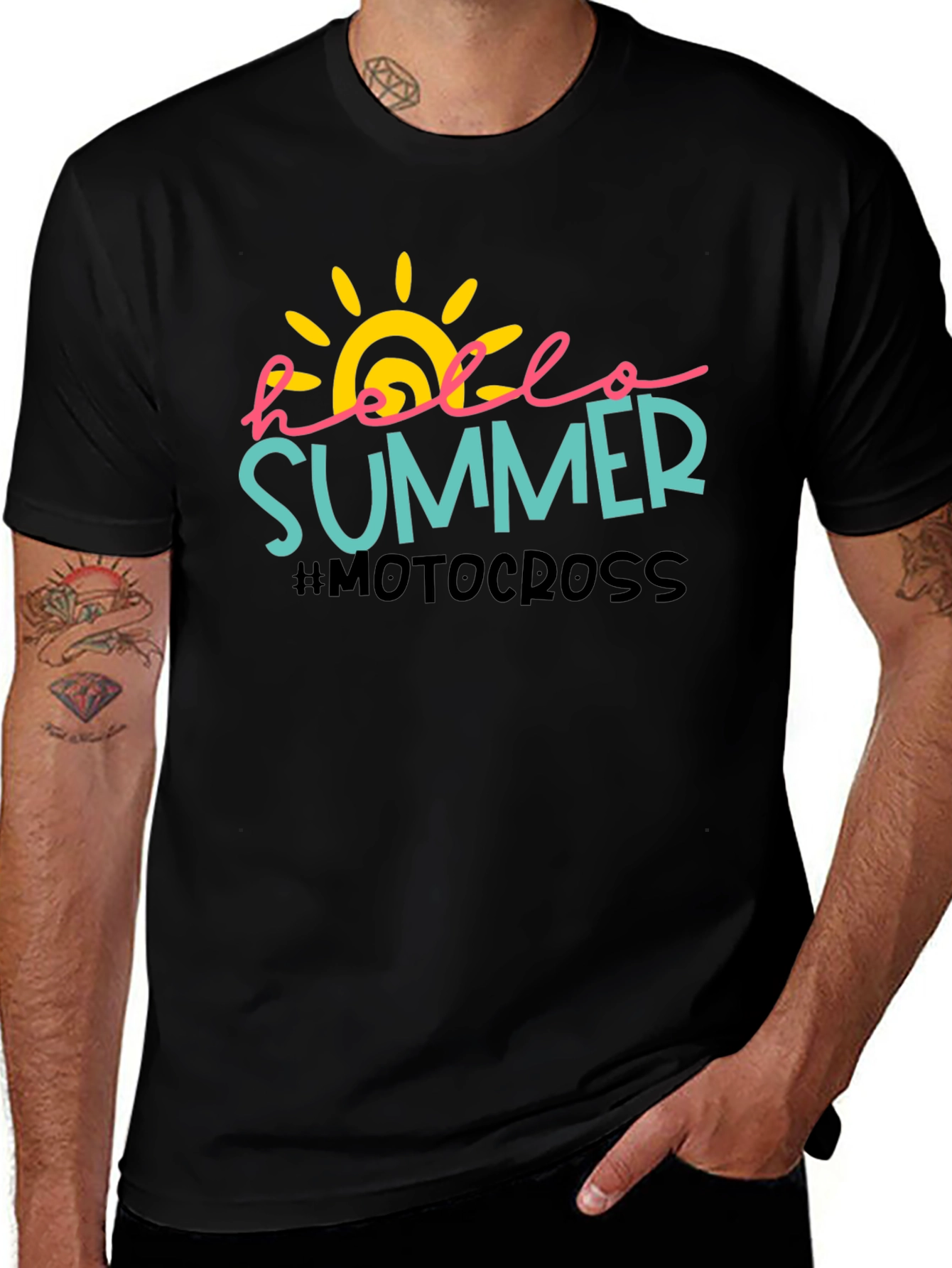 Hello Summer Motocross T-Shirt