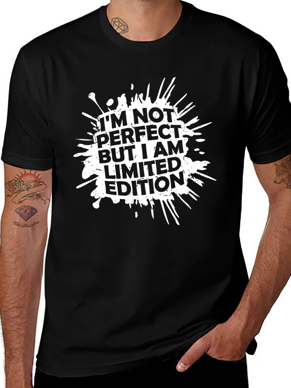 Limited Edition Graphic Tee - Black
