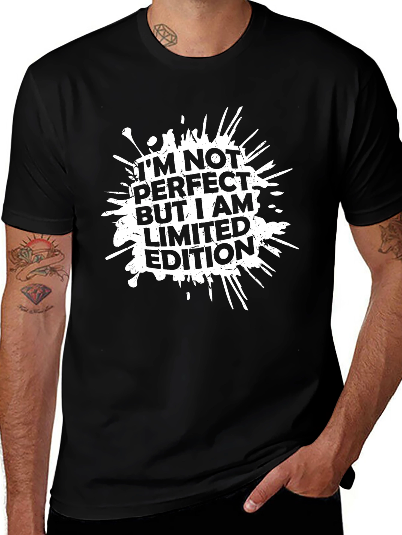 Limited Edition Graphic Tee - Black